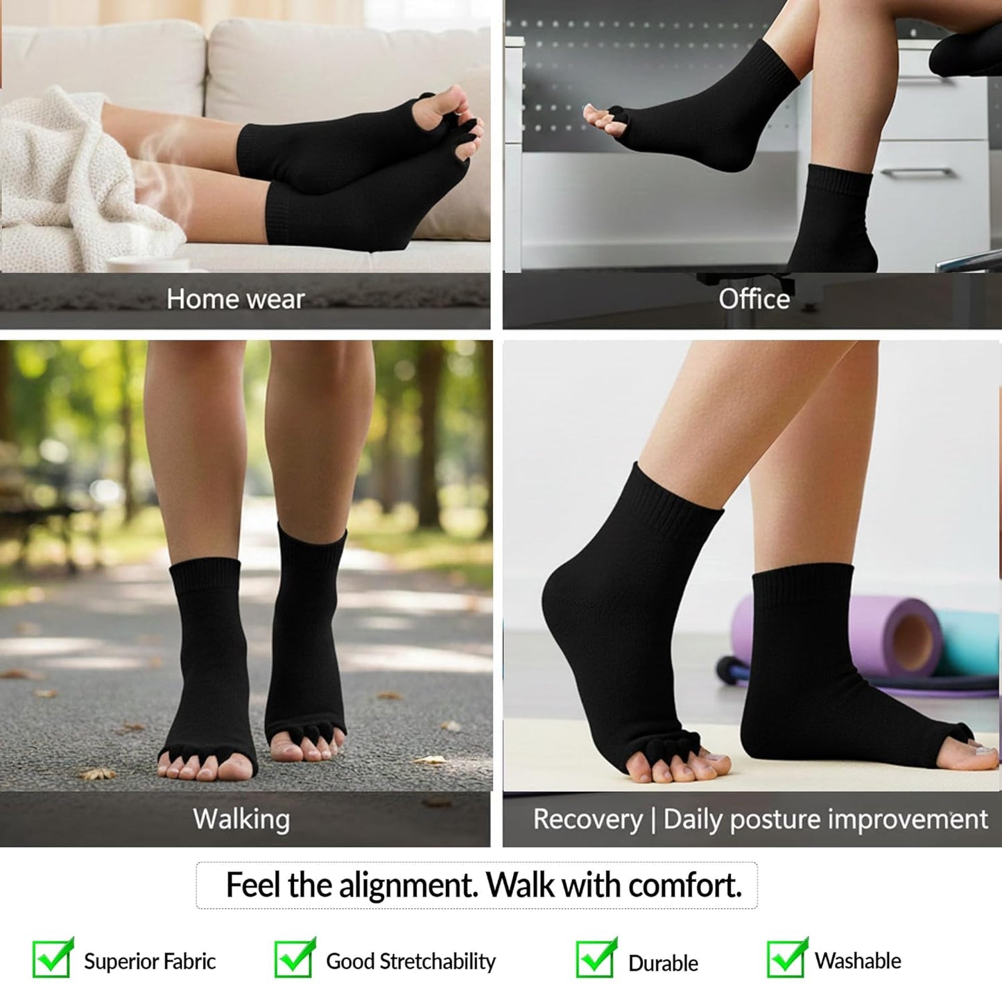 Instant Foot Pain Relief & Toe Corrector