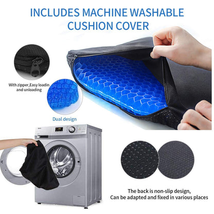Medical-Grade Orthopedic Gel Seat Cushion
