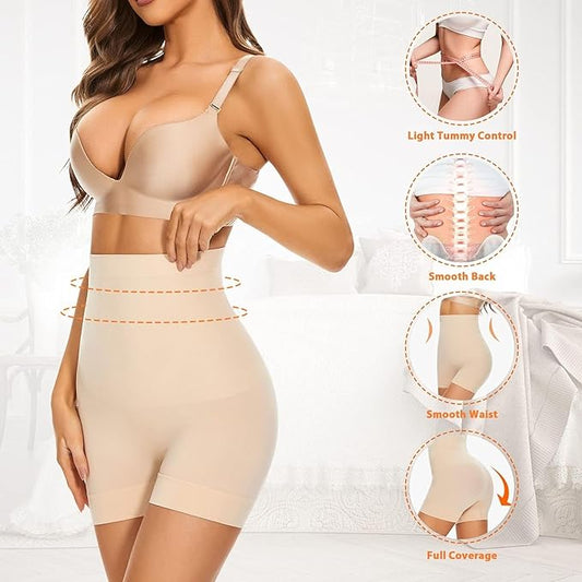 4-in-1 Shaper – Seamless Control for Tummy, Back, Thighs & Hips[COOL & BREATHABLE]