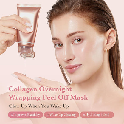 Medicube Collagen Overnight Wrapping Peel Off Facial Mask(Best for winters)