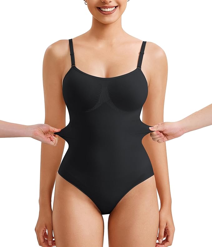 Lightweight Full-Body Sculpting Shaper with Gentle Tummy Control