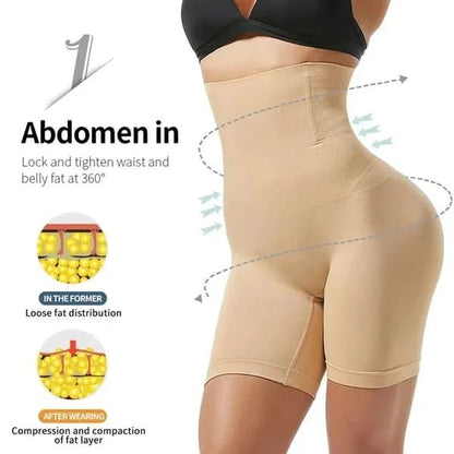 4-in-1 Shaper – Seamless Control for Tummy, Back, Thighs & Hips[COOL & BREATHABLE]