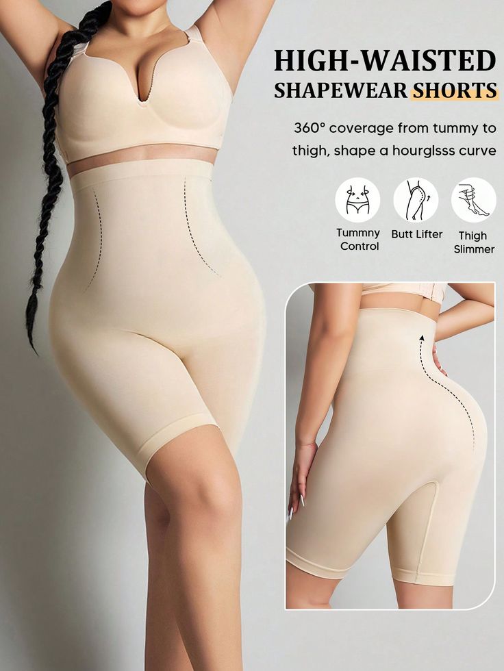 4-in-1 Shaper – Seamless Control for Tummy, Back, Thighs & Hips[COOL & BREATHABLE]